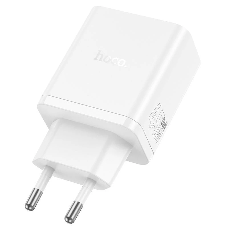 Hoco N50 Scenery PD45W (2C1A) caricabatterie EU bianco