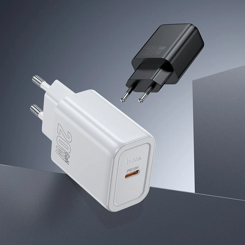 Caricabatterie Hoco N60 Gentle Single Port PD20W (EU) nero