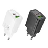 Hoco N61 Gentle Caricabatterie PD20W+QC3.0 (EU) Nero
