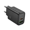 Hoco N61 Gentle Caricabatterie PD20W+QC3.0 (EU) Nero