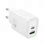 Caricabatterie Hoco N63 Gentle PD30W+QC3.0 (EU) bianco