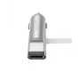 Hoco Cavo universale UCL01 multifunzione Apple + Micro USB argento 1,2 m