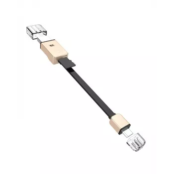 Hoco UPM06 lettore di schede universale hub OTG Micro USB triple reader - oro