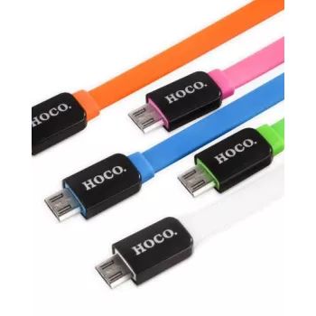 Hoco UPM02 cavo Micro USB Colorful rosa 1m