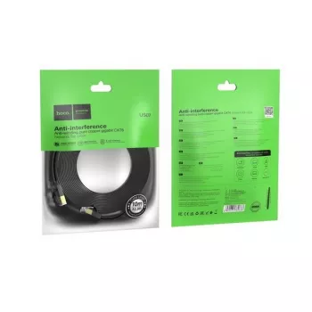 Hoco US07 cavo di rete piatto in rame puro General (10m) nero