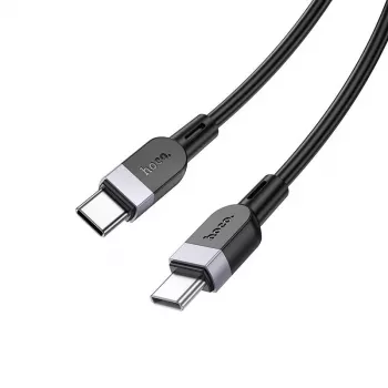Hoco X109 Energy cavo dati e ricarica in silicone 60W USB-C to USB-C 3m nero