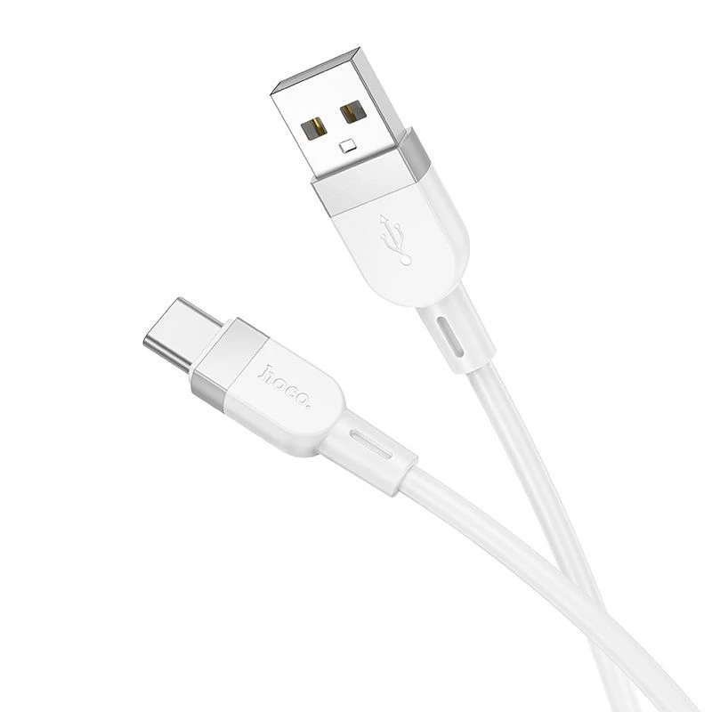 Hoco X109 Energy cavo dati e ricarica in silicone Type-C (L=1M) bianco