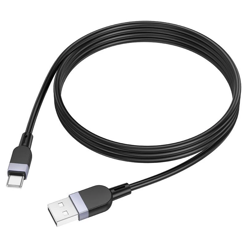 Hoco X109 Cavo dati e ricarica in silicone Energy USB-A a USB-C 1m nero
