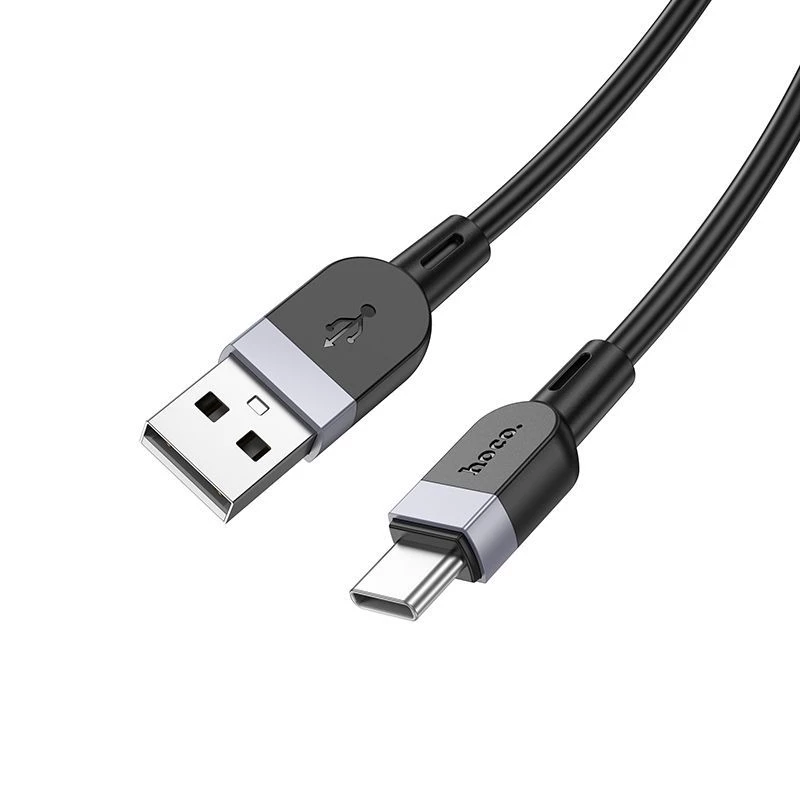 Hoco X109 Cavo dati e ricarica in silicone Energy USB-A a USB-C 1m nero