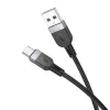 Hoco X109 Cavo dati e ricarica in silicone Energy USB-A a USB-C 1m nero
