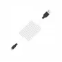 Cavo di ricarica Hoco X21 in silicone per iPhone nero bianco