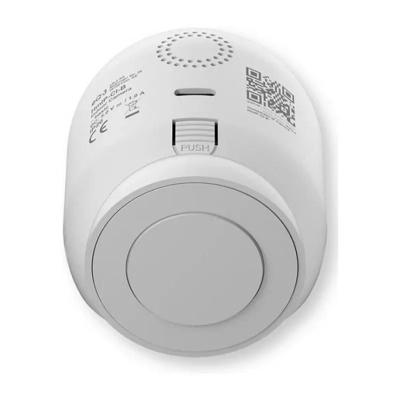 Homematic IP Indoor Camera basic (HmIP-CI-B) – Telecamera di sicurezza Wi-Fi 3 MP, bianco/nero