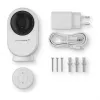 Homematic IP Indoor Camera plus (HmIP-CI-PL) - telecamera di sicurezza WLAN 4MP, bianco