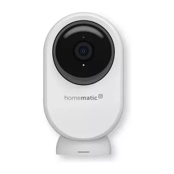 Homematic IP Indoor Camera plus (HmIP-CI-PL) - telecamera di sicurezza WLAN 4MP, bianco