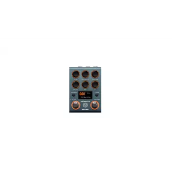 Hotone NeonGlow Verbera Pedale effetto riverbero per chitarra con manopole luminose