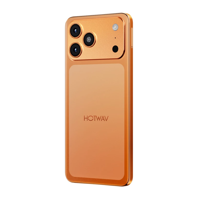 HOTWAV A17 Pro Max smartphone (arancione)