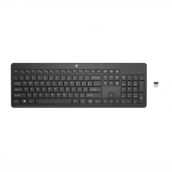 HP 230 tastiera wireless nero