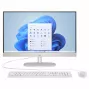 HP 24-cr0430ng PC desktop All-in-One 23,8 pollici, Intel Core i3-1315U, 8 GB RAM, 256 GB SSD, Windows 11 Home, bianco