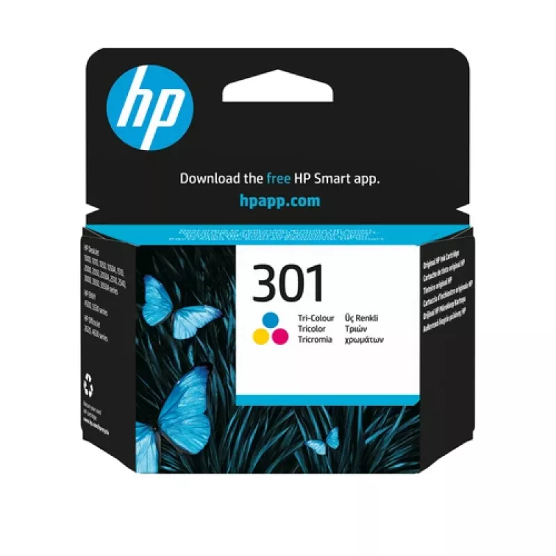 HP 301 cartuccia d'inchiostro originale nero