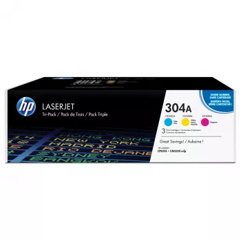 HP 304A multipack cartuccia inchiostro originale (nero e tricolore) (CF372AM)