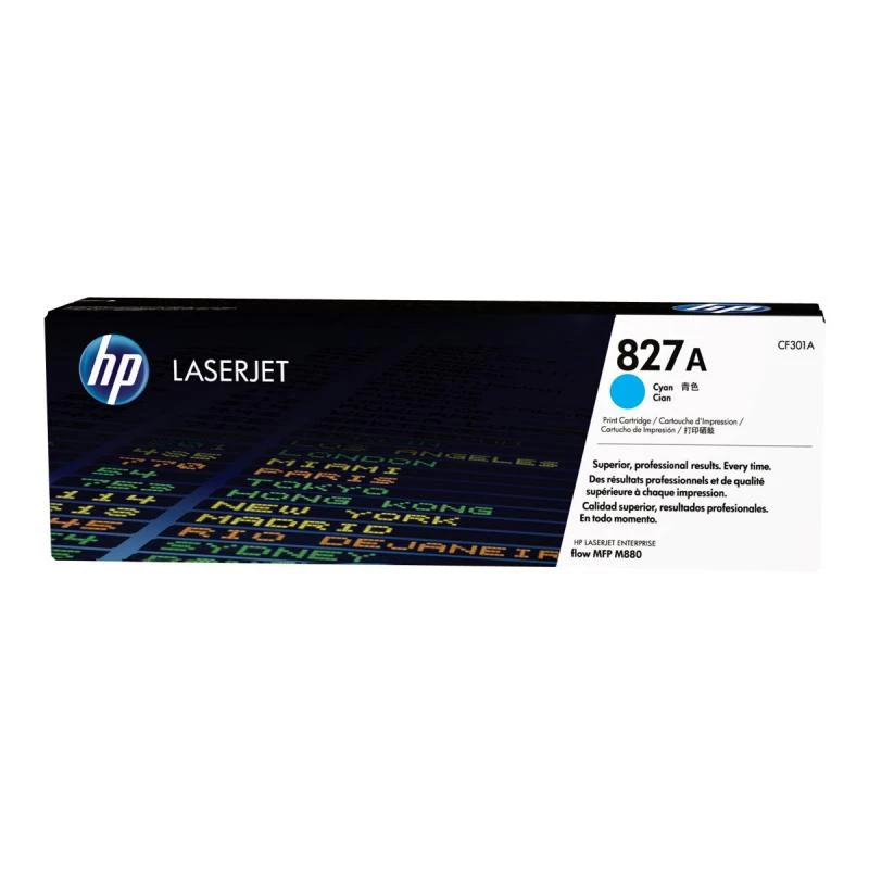 HP 827A cartuccia toner originale LaserJet ciano (CF301A)