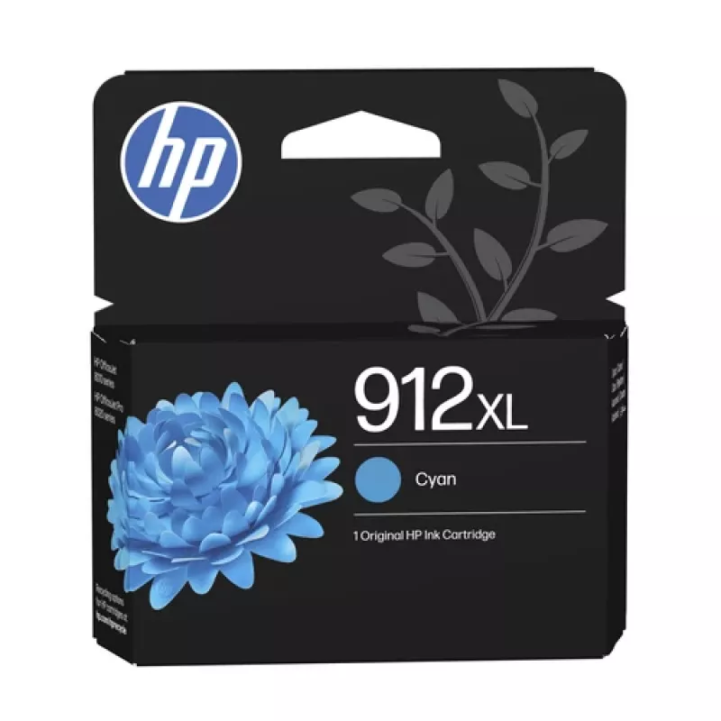 HP 912XL cartuccia inchiostro originale ciano alta resa (8,5 ml, 700 pagine) - 3YL81AE#LS1