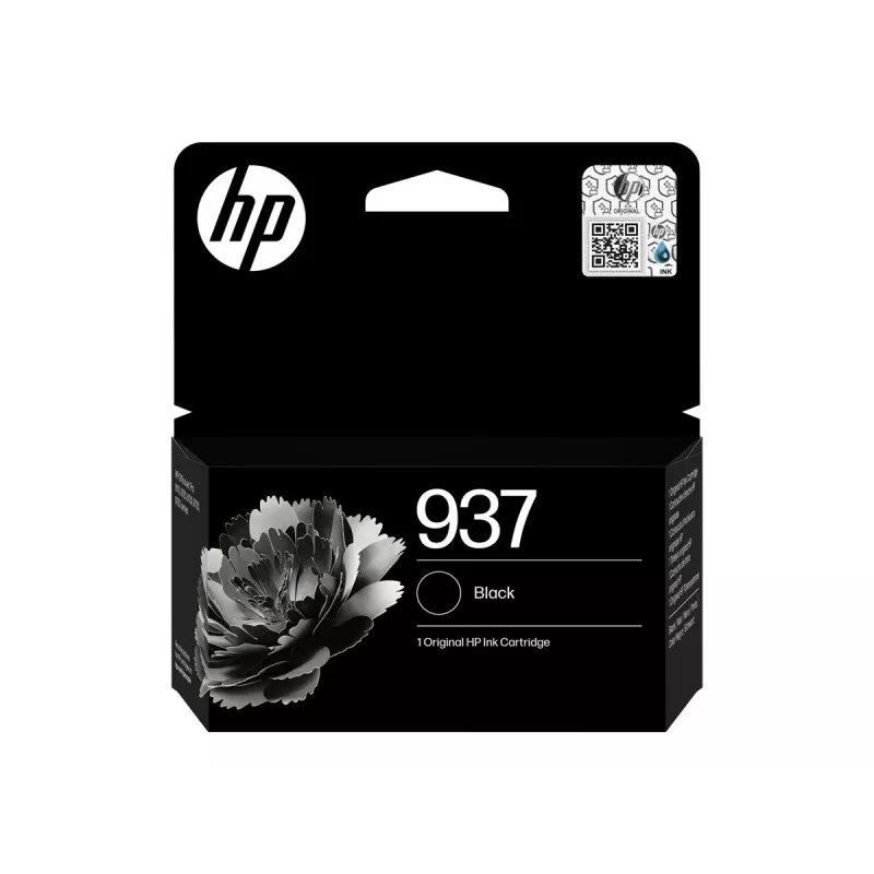 Cartuccia d'inchiostro originale HP 937 nero (4S6W5NE#30B)