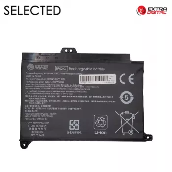 Batteria per laptop HP BP02XL, 4500mAh, Extra Digital Selected