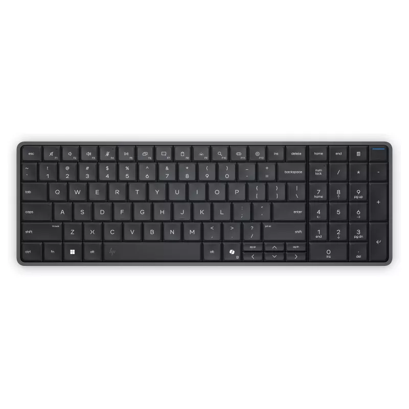 HP EliteBoard G1a Next Gen AI PC - AMD Ryzen 7 PRO 350, 32GB RAM, 1TB SSD, Windows 11 Pro, Wi-Fi 7, nero