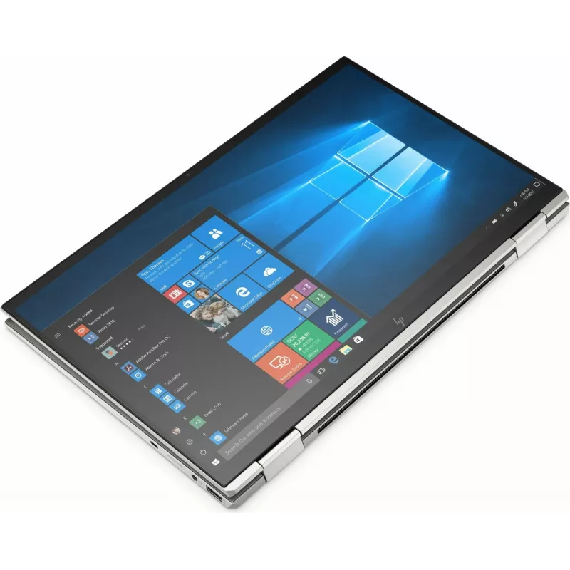 HP EliteBook X360 1040 G7 14 pollici FHD touchscreen laptop convertibile, Intel Core i5-10210U, 16GB RAM, 512GB SSD, Windows 10 Pro, argento (ricondizionato)