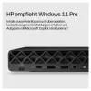 HP EliteDesk 8 Mini G2a Mini PC, AMD Ryzen AI 5 435, 16GB RAM, 512GB SSD, Windows 11 Pro, nero