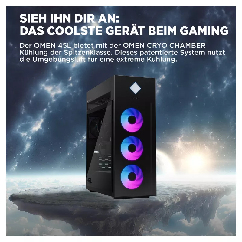 HP OMEN GT22-3795ng PC desktop, Intel Core Ultra 9 285K, 64GB DDR5, 2TB SSD, NVIDIA RTX 5080, Windows 11 Home