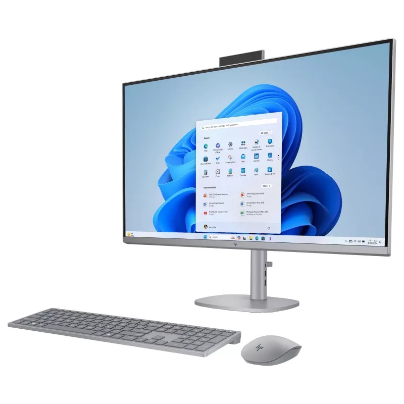 HP OmniStudio X All-in-One 32-c0077ng, argento, Windows 11 Home