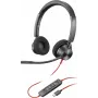 HP Poly Blackwire 3320-M Cuffia con filo USB-C con microfono ad archetto, cancellazione del rumore, nero