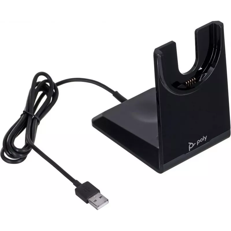 HP Poly Base di ricarica per Voyager 4300 UC serie 4310, 4320, Voyager Focus 2 Office, 2 UC (220265-01)