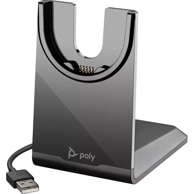HP Poly Base di ricarica per Voyager 4300 UC serie 4310, 4320, Voyager Focus 2 Office, 2 UC (220265-01)