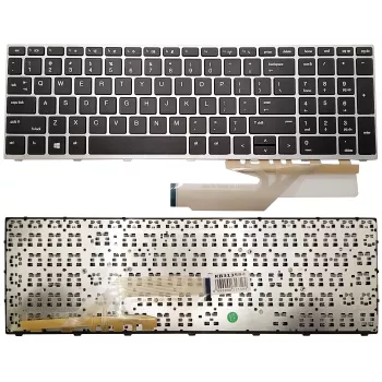 HP ProBook 450 G5, 455 G5, 470 G5 Tastiera di ricambio con telaio - layout US inglese