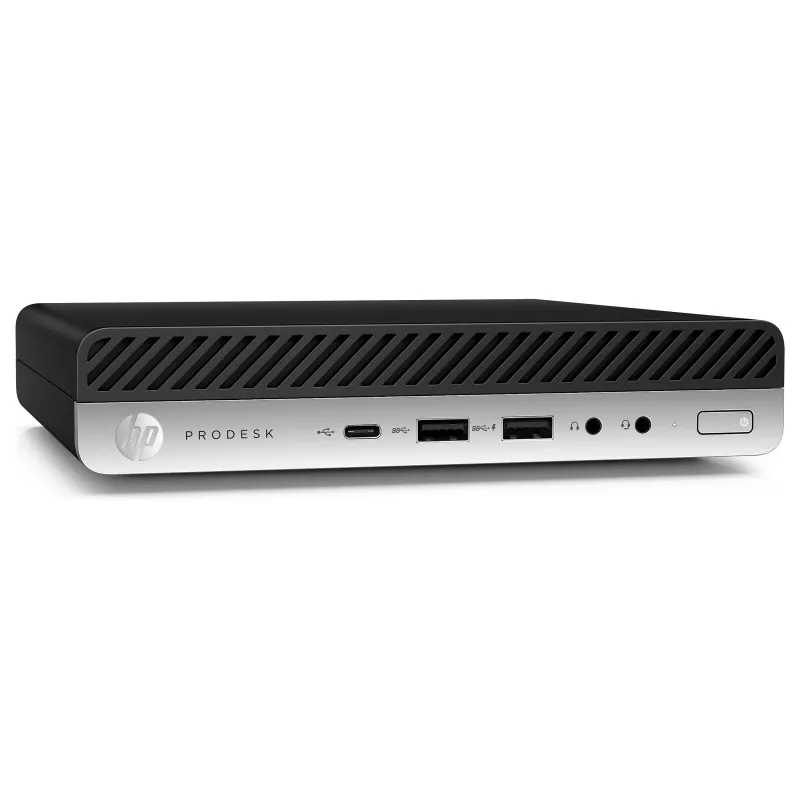 HP ProDesk 600 G5 Mini Desktop Intel Core i5-9500T 16GB RAM 512GB SSD Windows 11 Pro ricondizionato Grade A