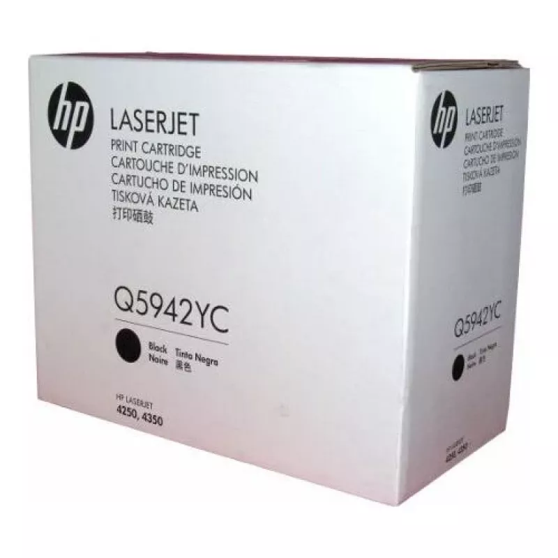 HP Q5942YC cartuccia toner contract, alta capacità, nero