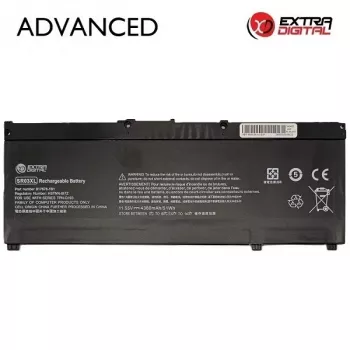 HP SR03XL batteria ricaricabile sostitutiva per laptop 4380mAh 11.55V Li-Ion 3 celle per Pavilion Gaming 15-cx/dk e Omen 15-dc - nero