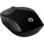 HP Wireless Mouse 200 - mouse ottico 2,4 GHz, 1000 DPI, 3 tasti, ambidestro, nero X6W31AA#ABD