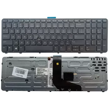 Tastiera retroilluminata per HP ZBook 15 G1 G2 con TrackPoint, layout US