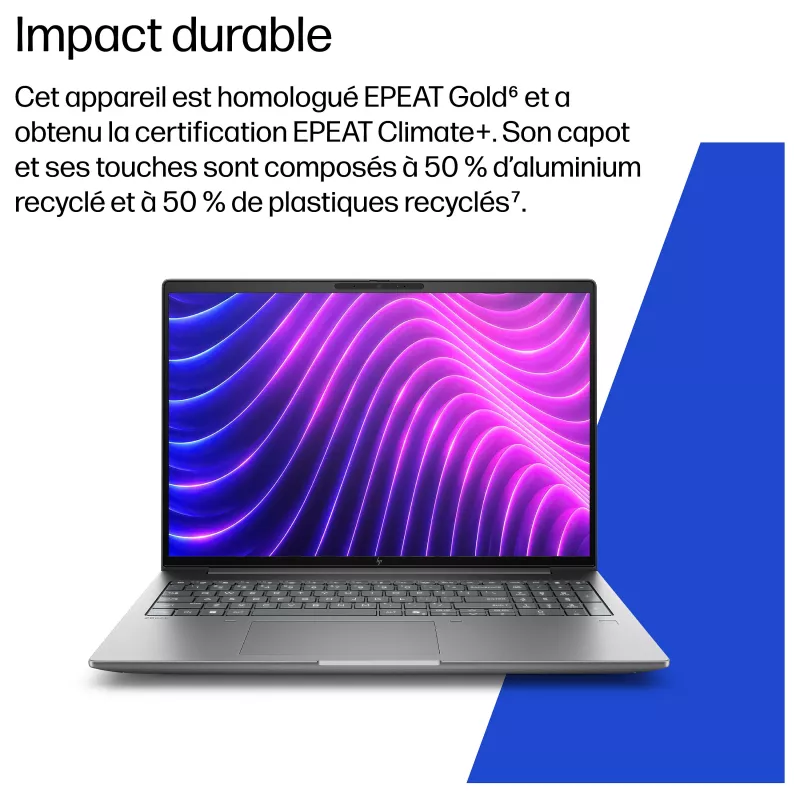 HP ZBook 8 G2i Mobile Workstation - Intel Core Ultra X9 388H - 64GB RAM - 1TB SSD - 16 inch WQXGA - Windows 11 Pro - argento