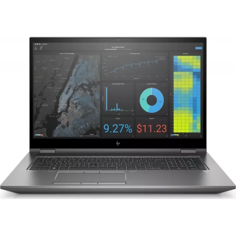 HP ZBook Fury 17 G7 Notebook, Core i7, 32GB RAM, SSD, 17,3 pollici FHD (ricondizionato)