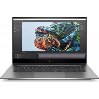 HP ZBook Studio G8 Laptop, Intel Core i7-11800H, 32 GB RAM, 1 TB SSD, 15,6 pollici Full HD, NVIDIA RTX A2000, Windows 10 Pro, Dark Ash Silver (ricondizionato)