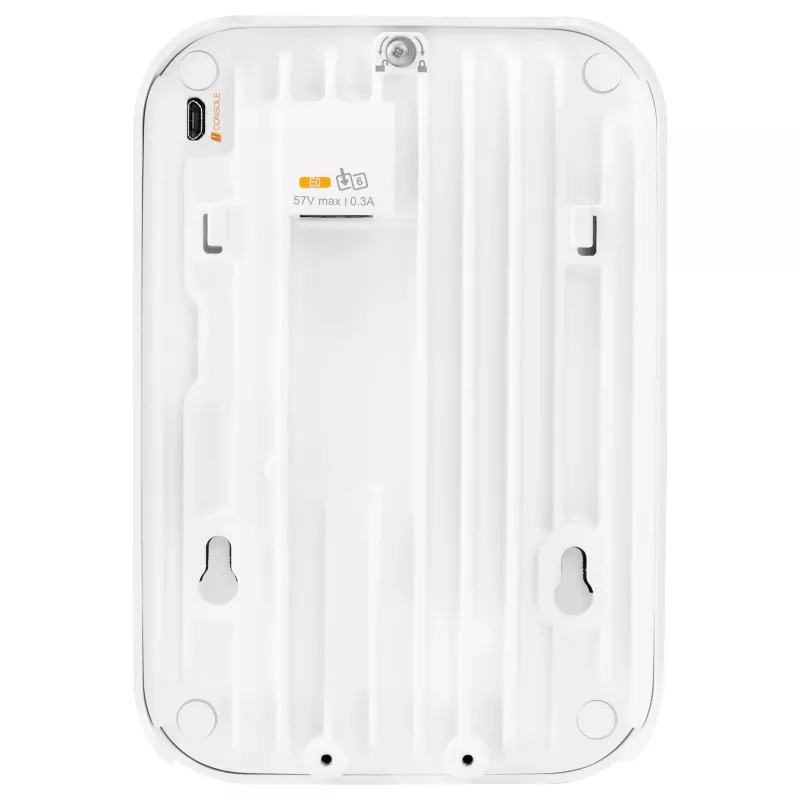 HPE Aruba Networking AP-605H RW access point hospitality 2 radio 3 bande 2x2 Wi-Fi 6E 1+4 ETH PSE USB