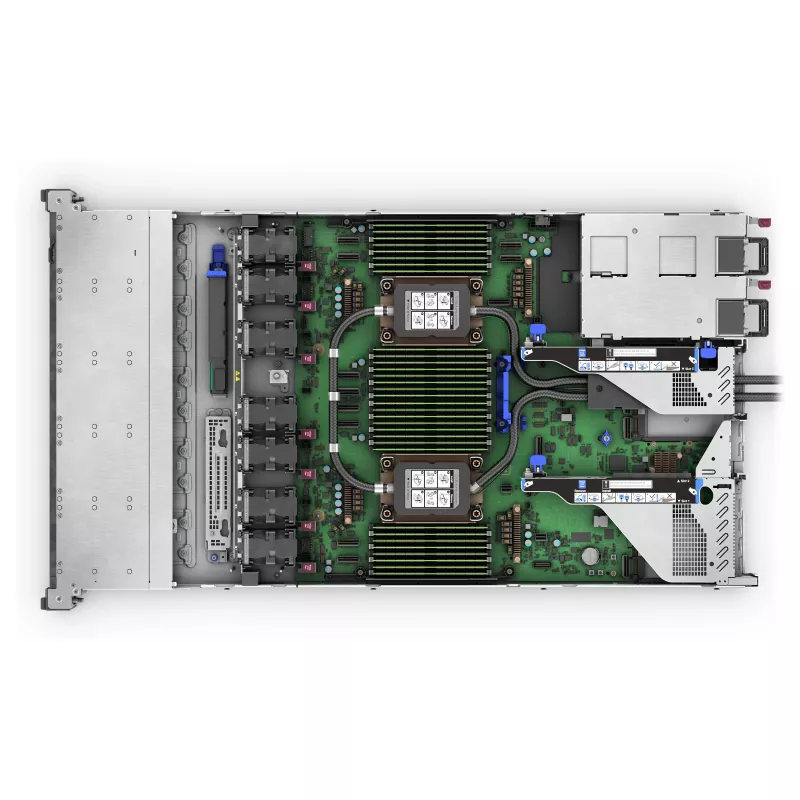 HPE ProLiant DL360 Gen12 server, 6505P 2,2GHz 12-Core, 2x32GB RAM, 8SFF hot plug, MR408i-o, 2x1000W