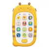 Huanger HE0536 Telefono giocattolo con funzione di registrazione (giallo)