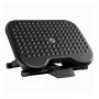 HUANUO poggiapiedi ergonomico HNFR3 - regolabile in altezza e inclinazione, nero
