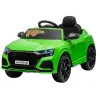 HUAWEI Audi RS Q8 auto a batteria con luci LED, MP3 e telecomando verde